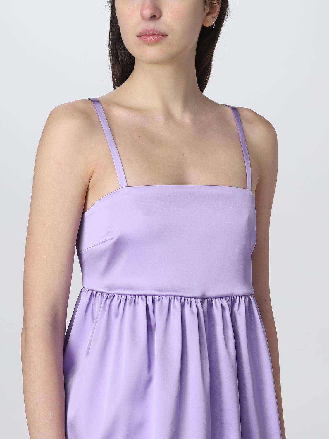 SEMICOUTURE TOP: Top Semicouture in duchesse, Glicine - Img 4