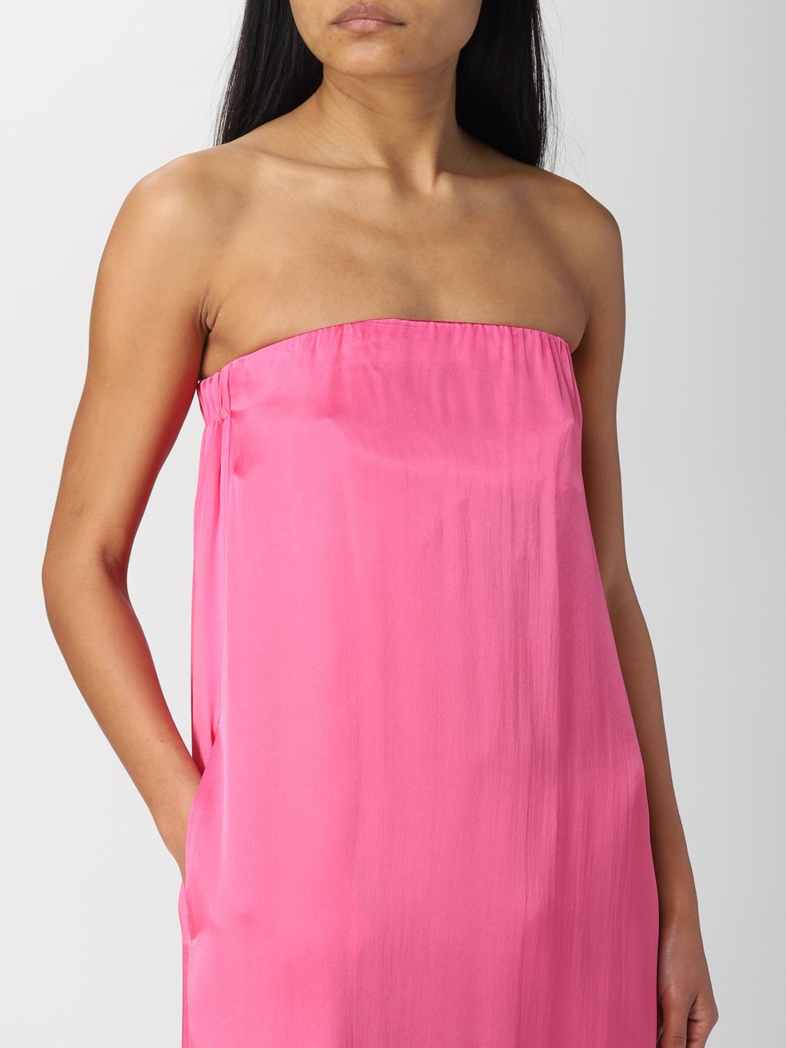 SEMICOUTURE VESTIDO: Vestido mujer Semicouture, Fucsia - Img 3