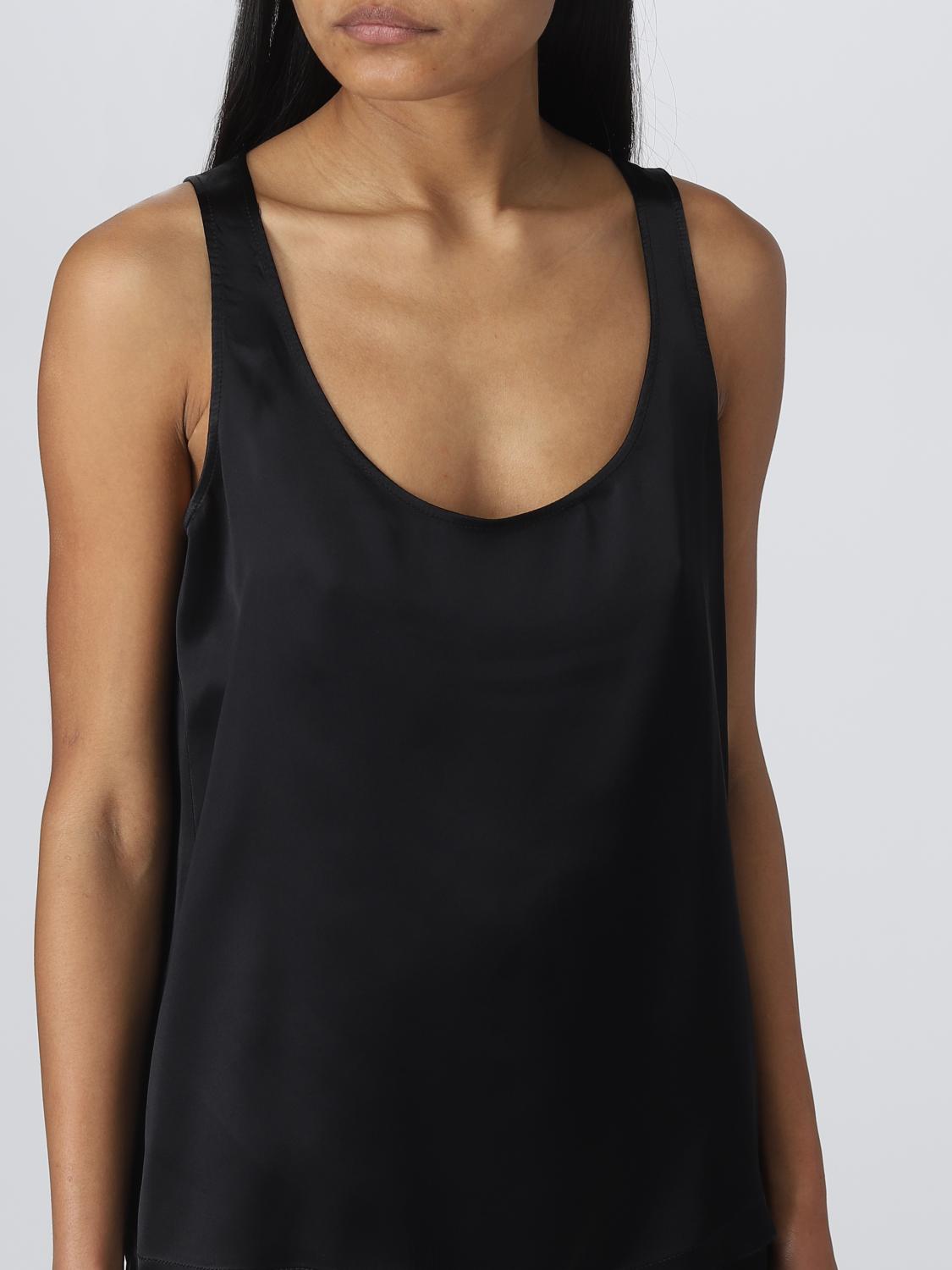 SEMICOUTURE TOP: Top mujer Semicouture, Negro - Img 3