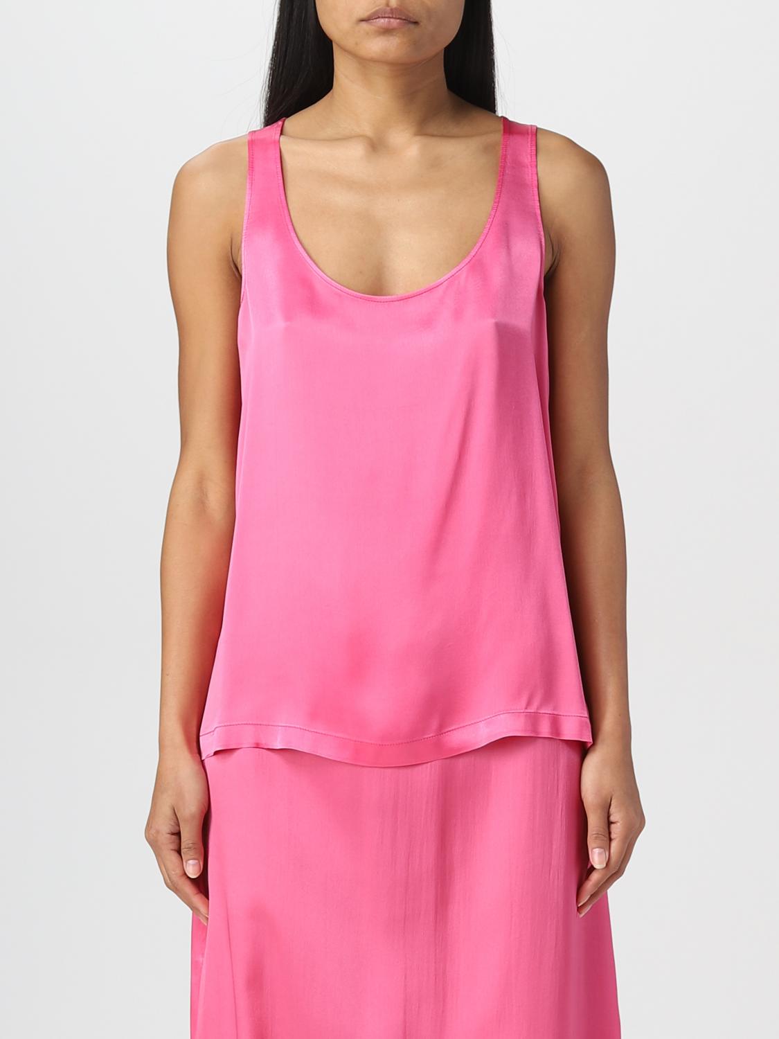 SEMICOUTURE TOP: Top mujer Semicouture, Fucsia - Img 1