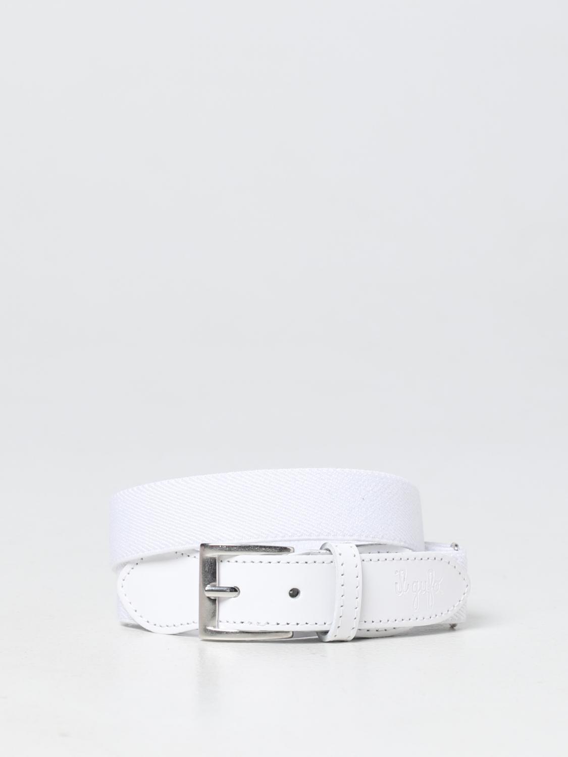 IL GUFO GÜRTEL: Gürtel kinder Il Gufo, Milch - Img 1