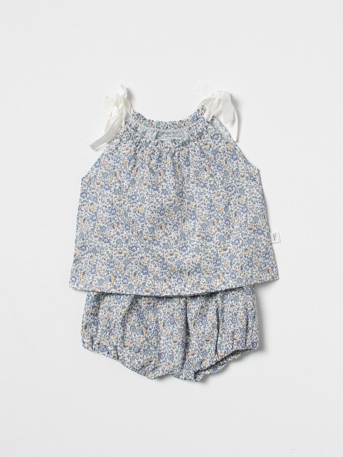 TEDDY & MINOU ROMPER: Romper kids Teddy & Minou, Blue - Img 1
