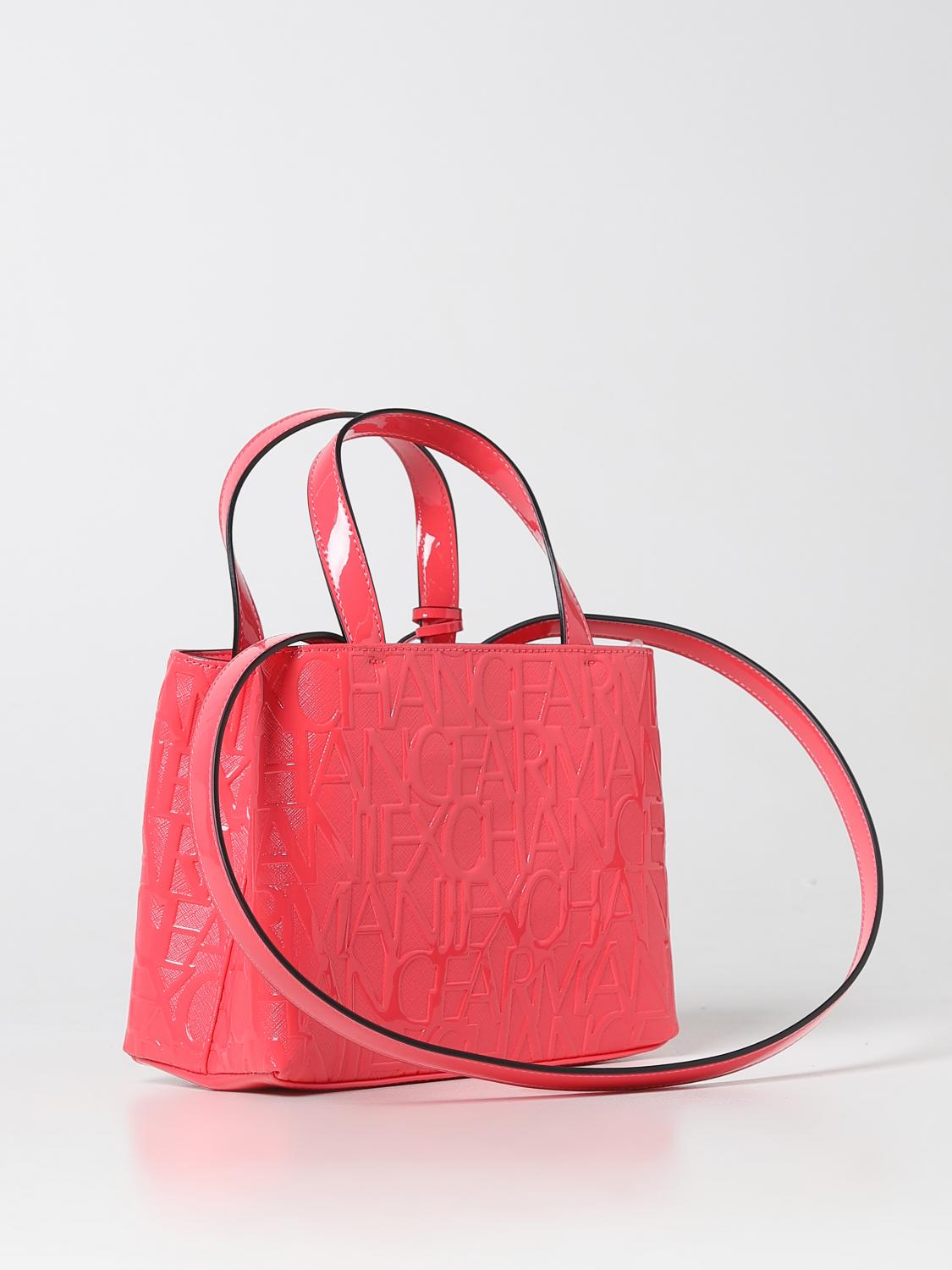 ARMANI EXCHANGE SCHULTERTASCHE: Schultertasche damen Armani Exchange, Fuchsia - Img 2