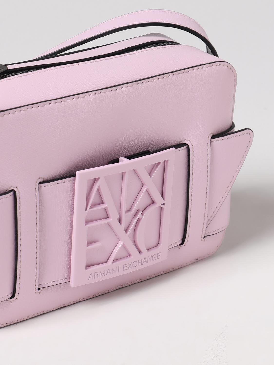 ARMANI EXCHANGE MINITASCHE: Schultertasche damen Armani Exchange, Pink - Img 3
