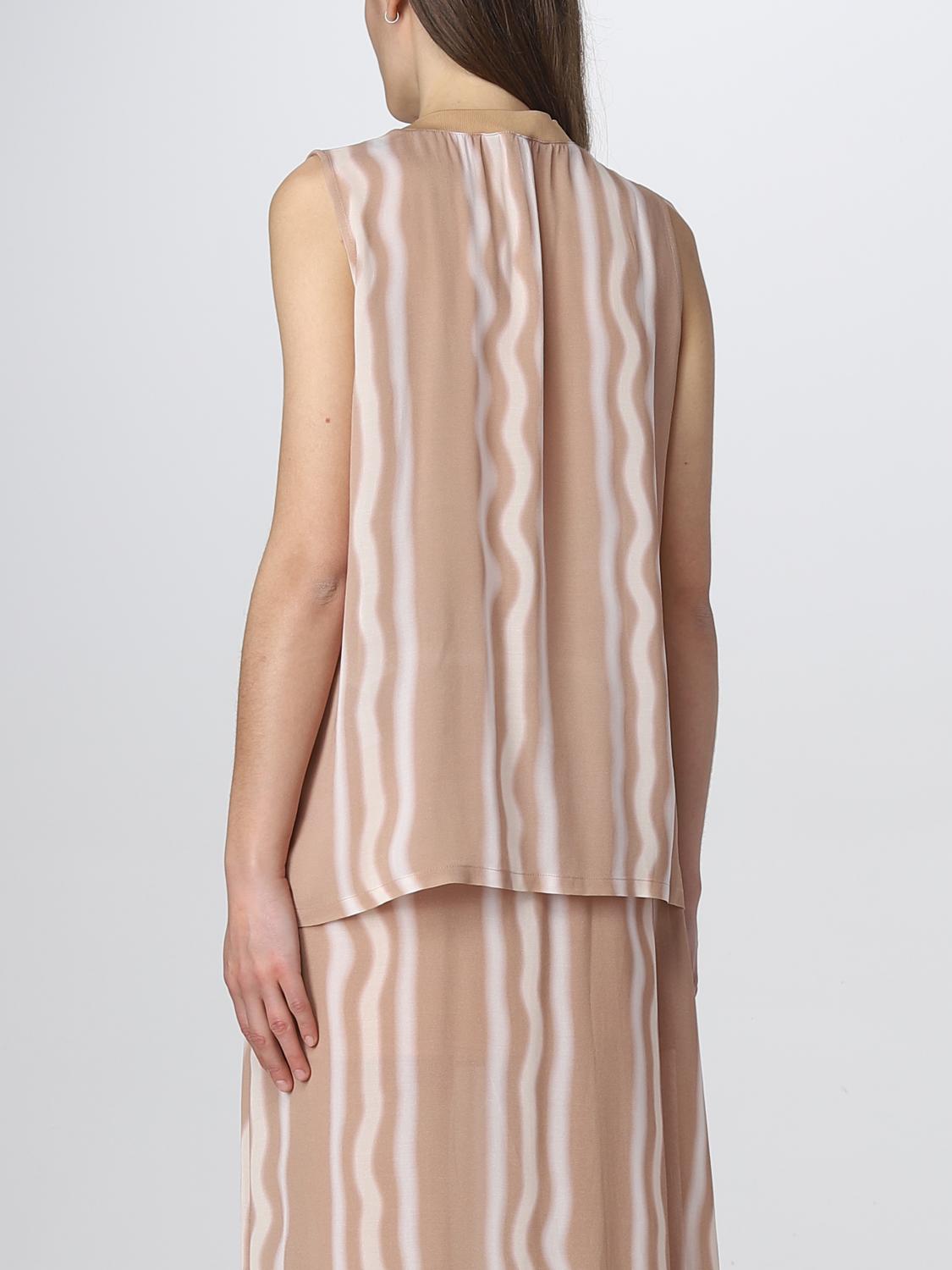 ARMANI EXCHANGE TOP: Blusa Armani Exchange in viscosa, Beige - Img 3