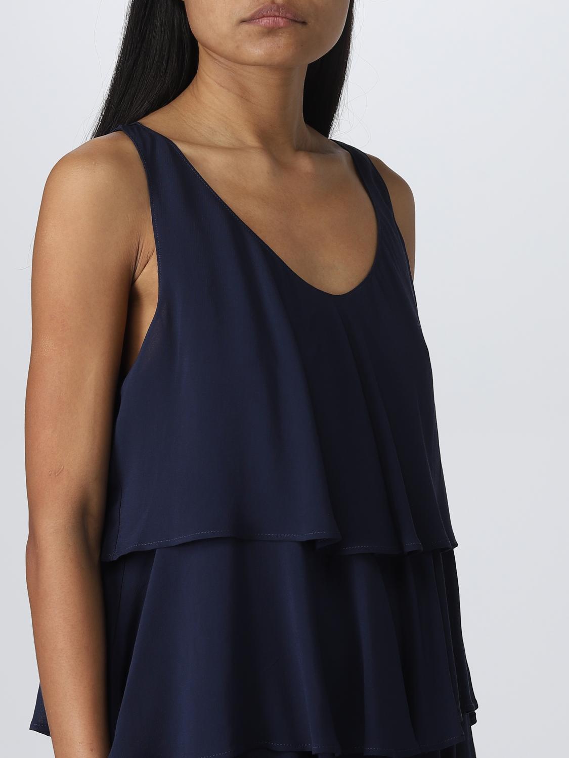 armani exchange blue dress Armani Exchange