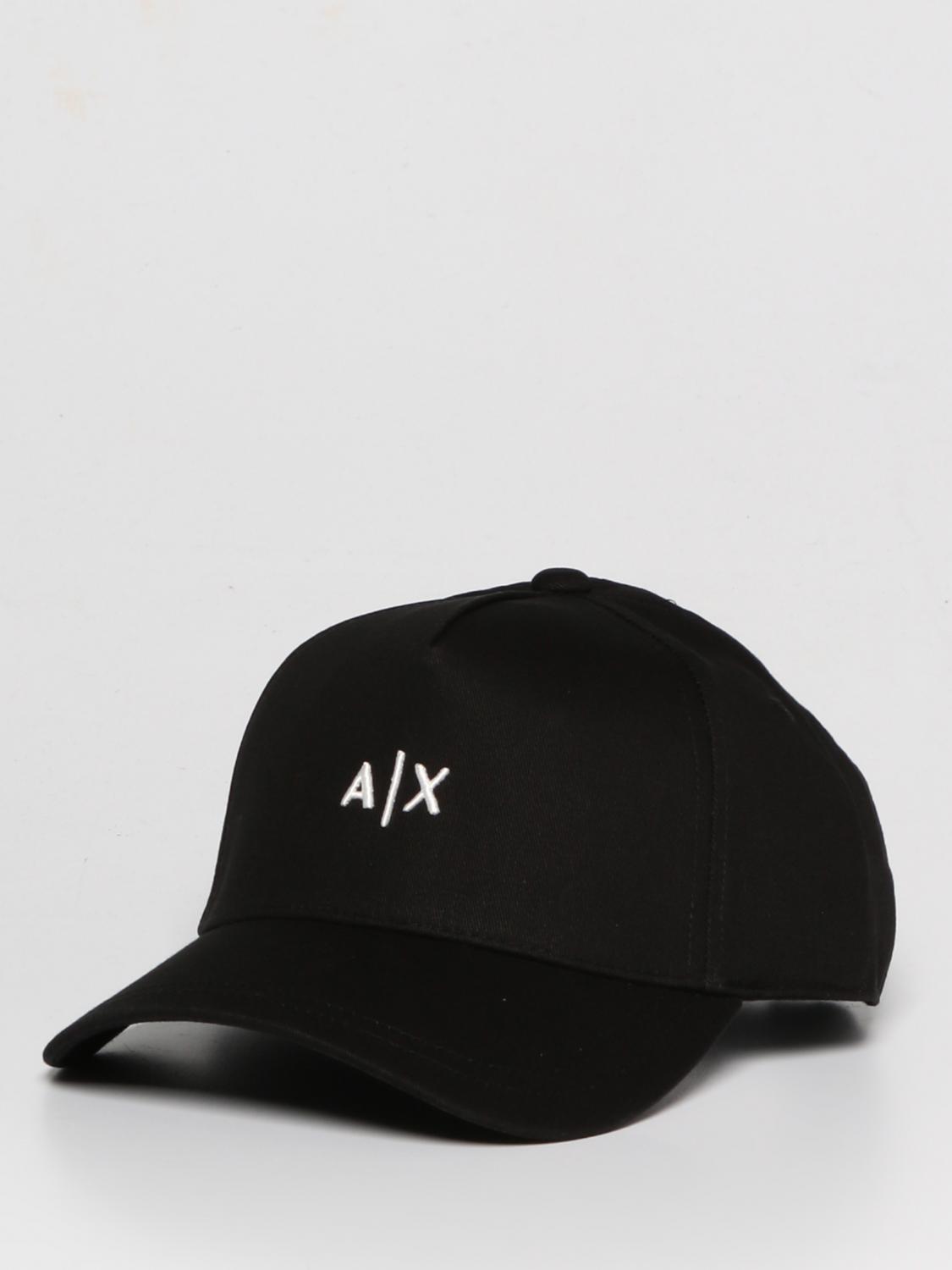 ARMANI EXCHANGE CAPPELLO: Cappello Armani Exchange in cotone, Nero - Img 1