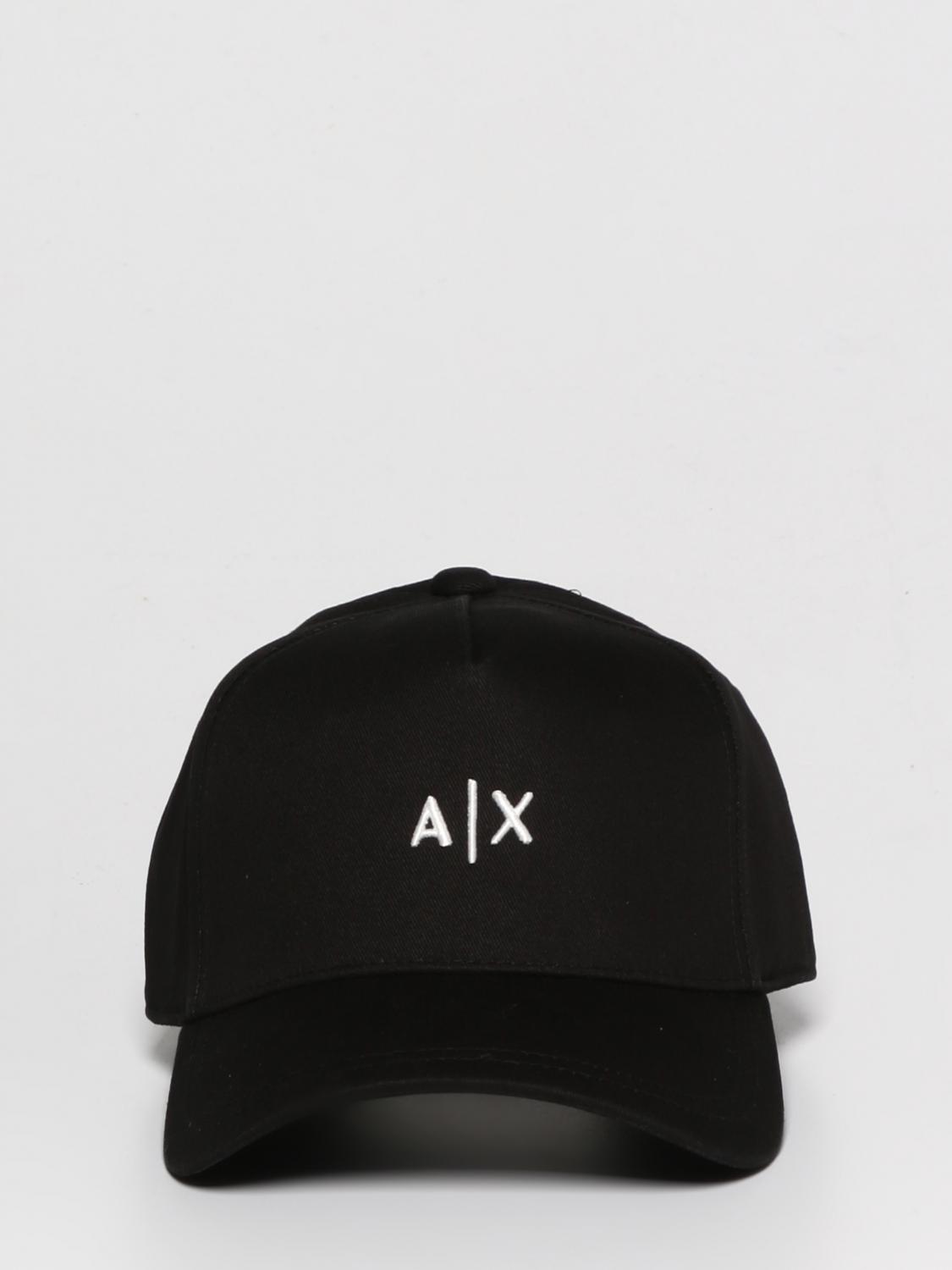 ARMANI EXCHANGE CAPPELLO: Cappello Armani Exchange in cotone, Nero - Img 2