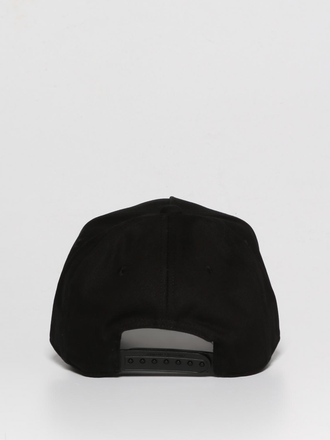 ARMANI EXCHANGE CAPPELLO: Cappello Armani Exchange in cotone, Nero - Img 3