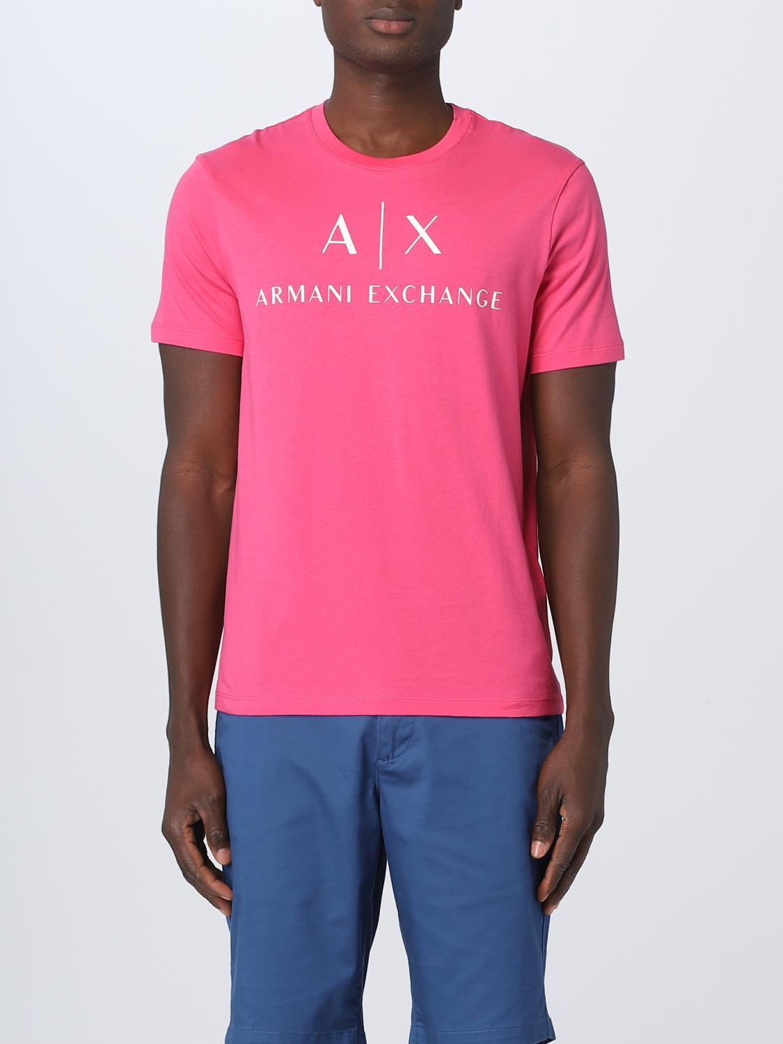 Tシャツ・カットソー ARMANI EXCHANGE Men T-shirt Gnawed Blue 8NZT76Z8H4Z U9287 ARMANI EXCHANGE: T-shirt men - Gnawed Blue | Armani Exchange