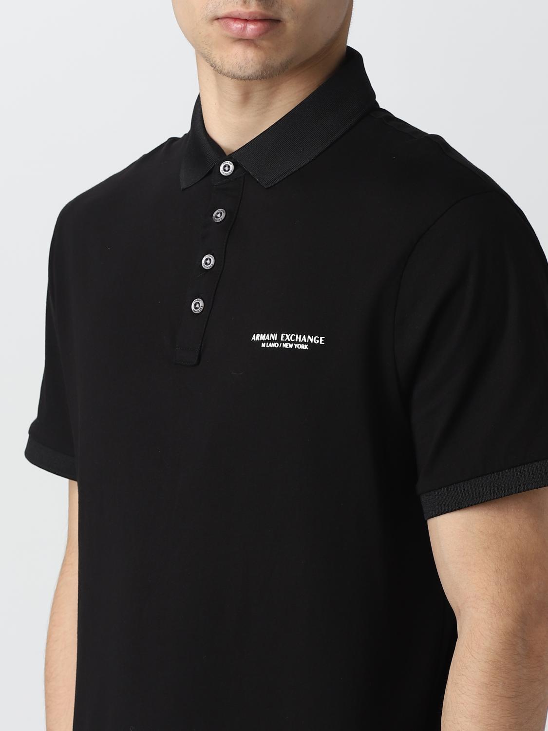 ARMANI EXCHANGE POLO: Polo hombre Armani Exchange, Negro - Img 3