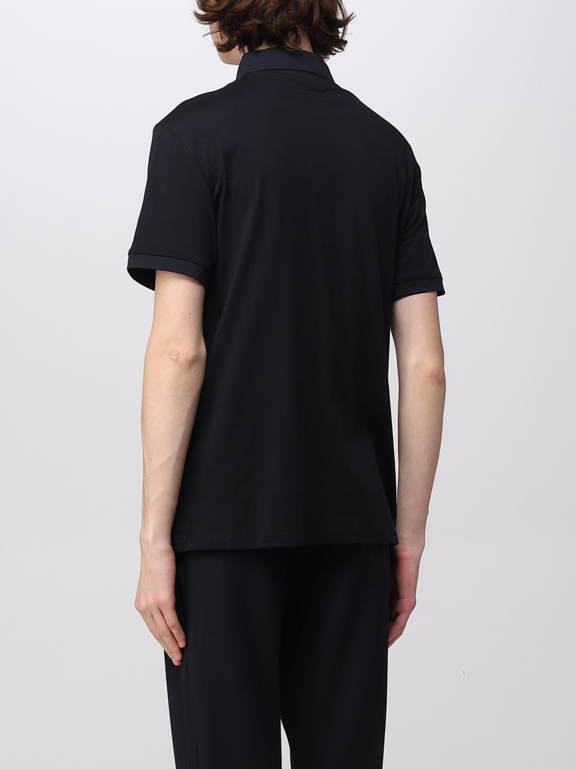 ARMANI EXCHANGE POLO: Polo Armani Exchange in cotone, Blue - Img 3