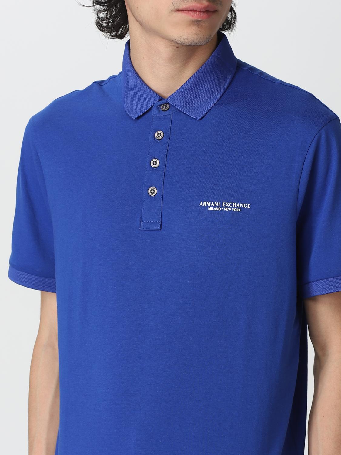 ARMANI EXCHANGE POLO: Polo Armani Exchange in cotone, Marine - Img 3