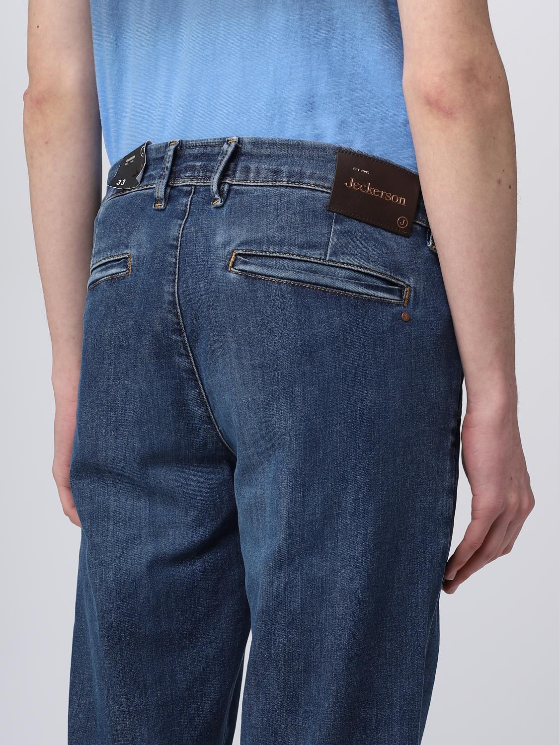 JECKERSON JEANS: Jeans Jeckerson in denim, Denim - Img 3