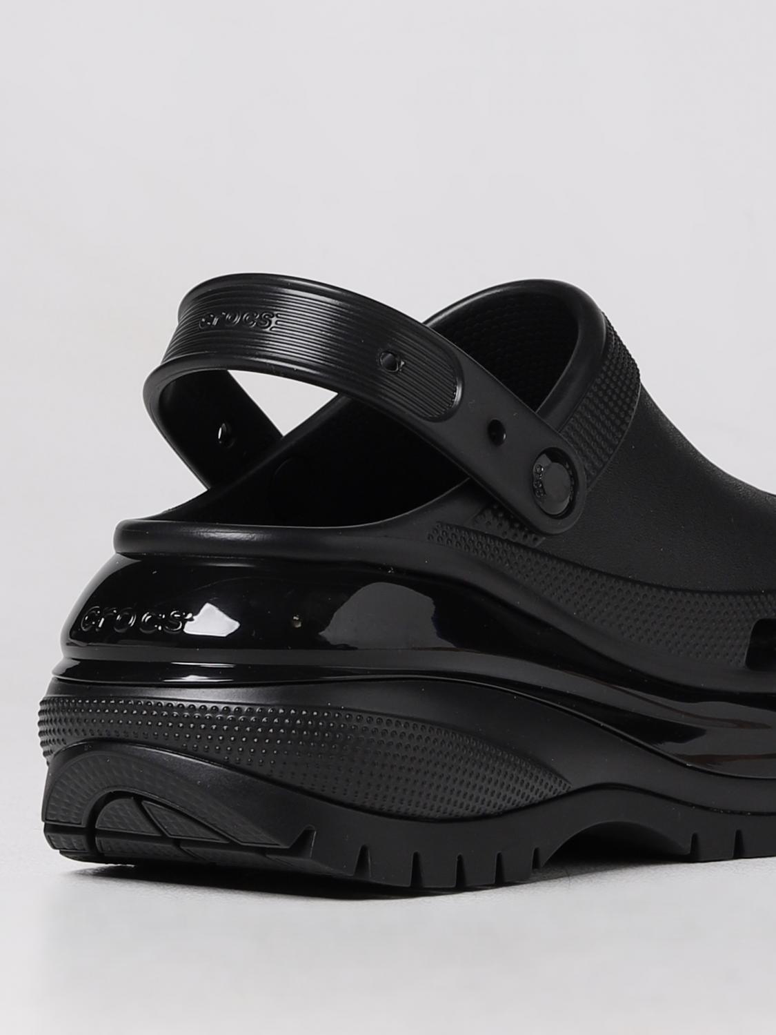 CROCS SANDALI: Sabot Mega Crush Crocs in gomma termoplastica, Nero - Img 3