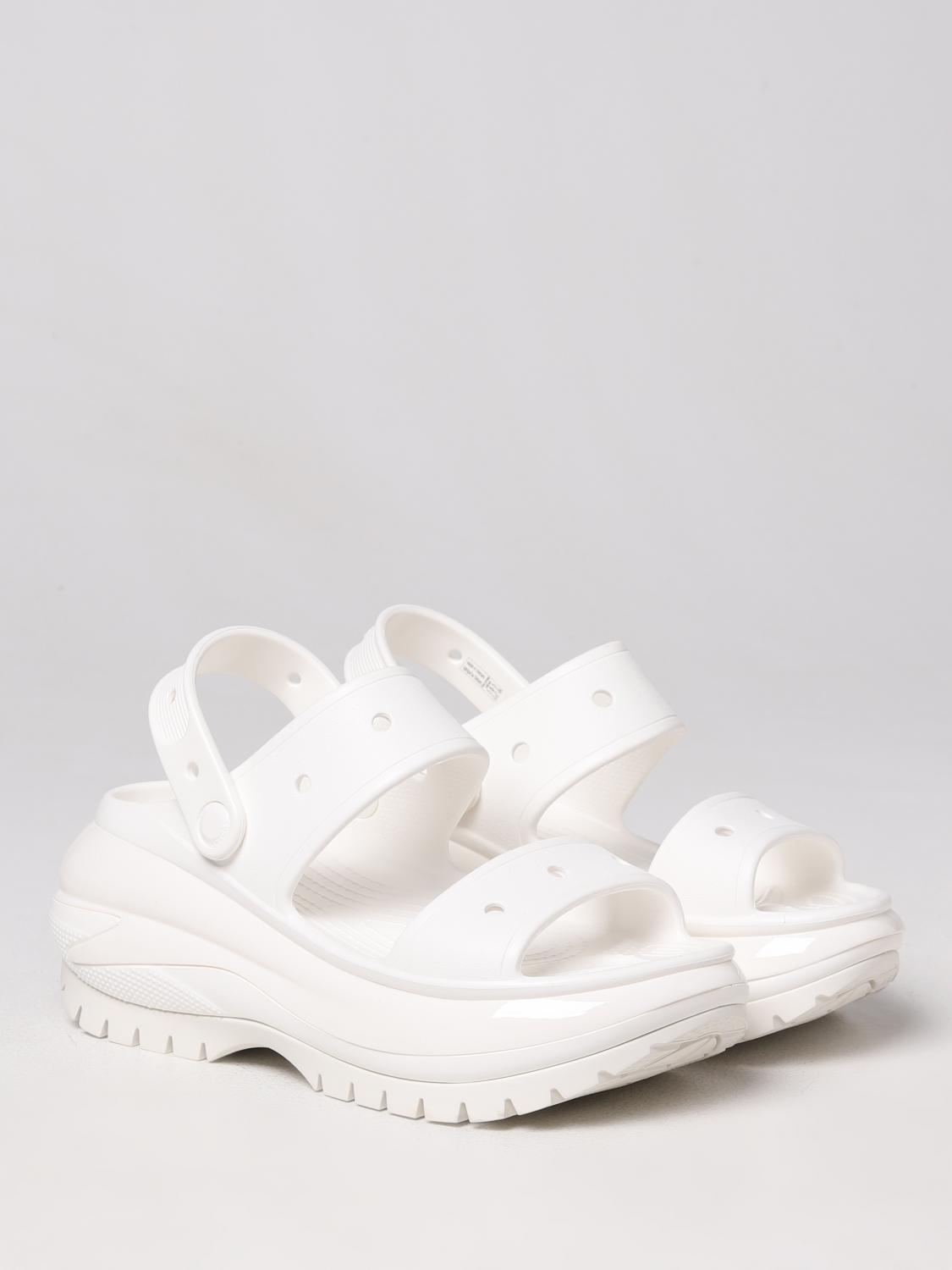 CROCS FLAT SANDAL: Shoes woman Crocs, White - Img 2
