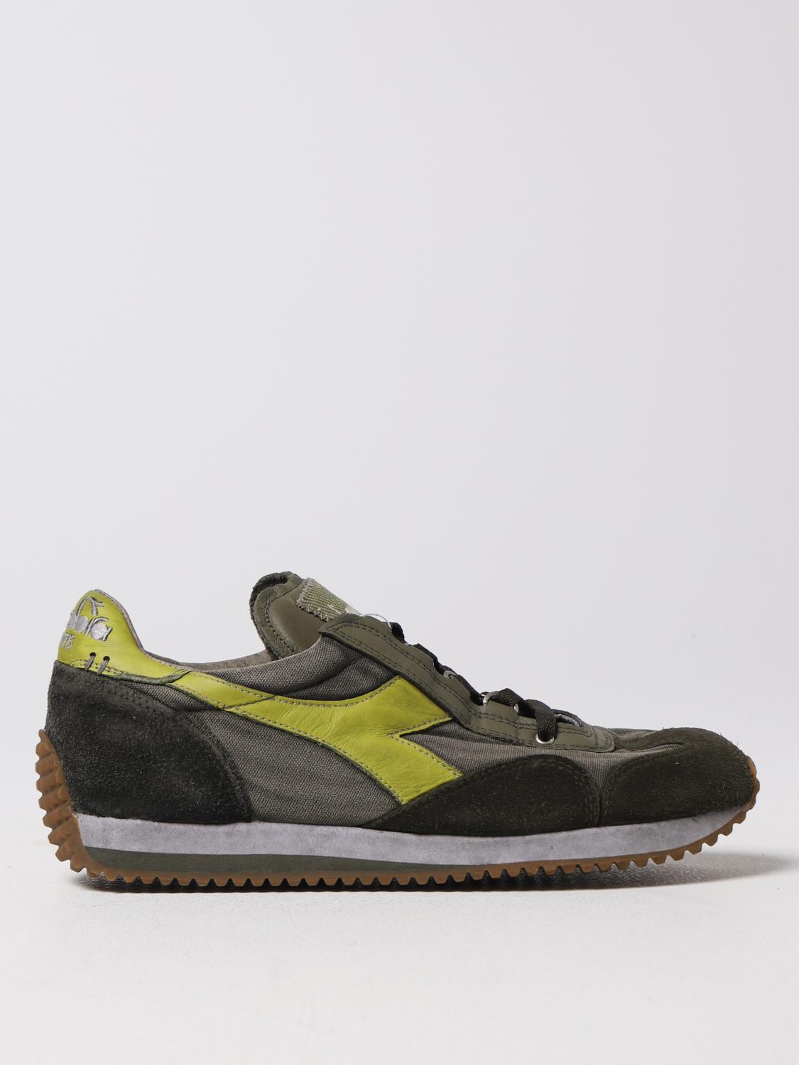 DIADORA HERITAGE BASKETS: Baskets homme Diadora Heritage, Vert - Img 1
