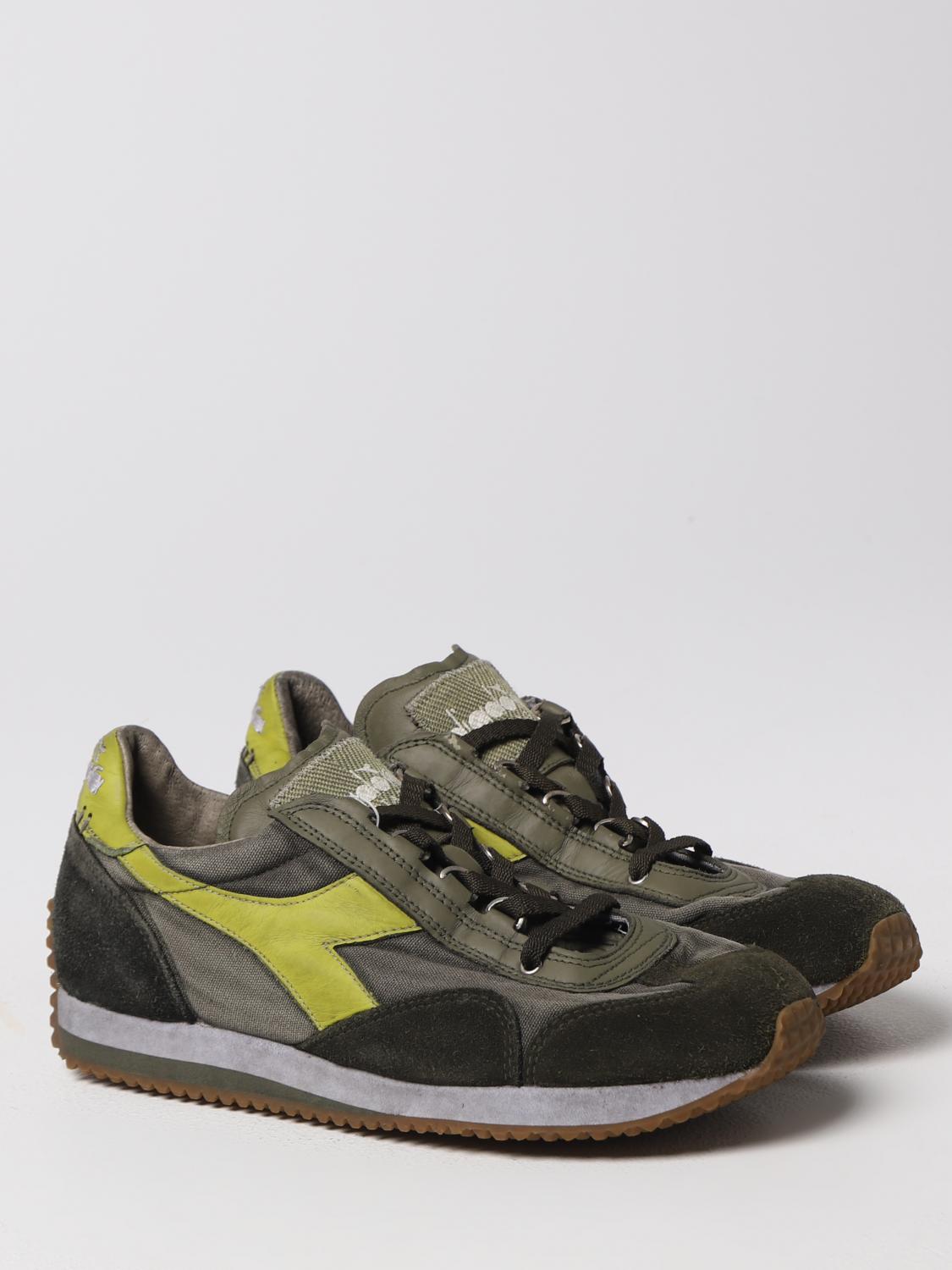 DIADORA HERITAGE BASKETS: Baskets homme Diadora Heritage, Vert - Img 2