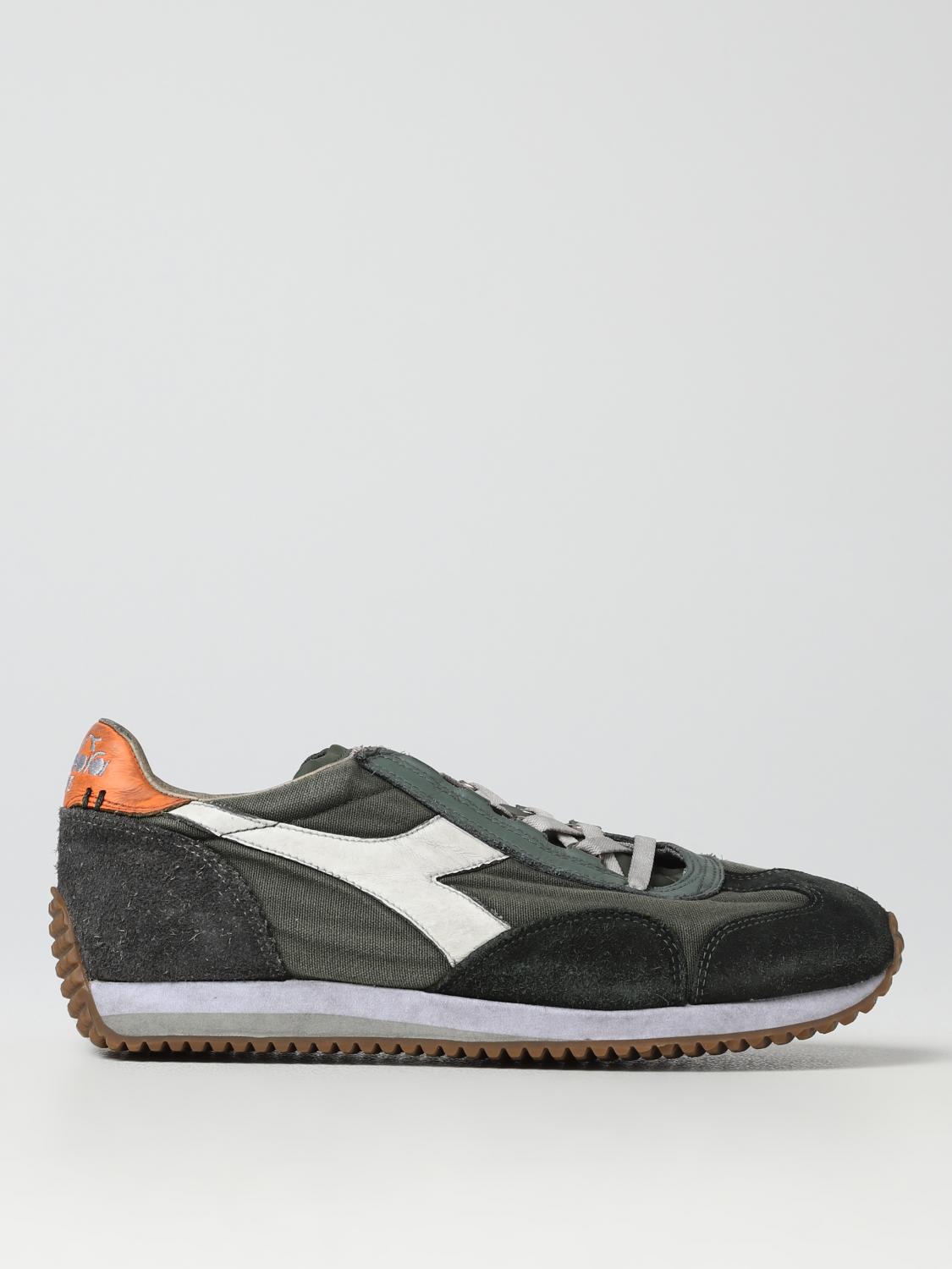 DIADORA HERITAGE 스니커즈: 스니커즈 남성 Diadora Heritage, 모스 그린 - Img 1