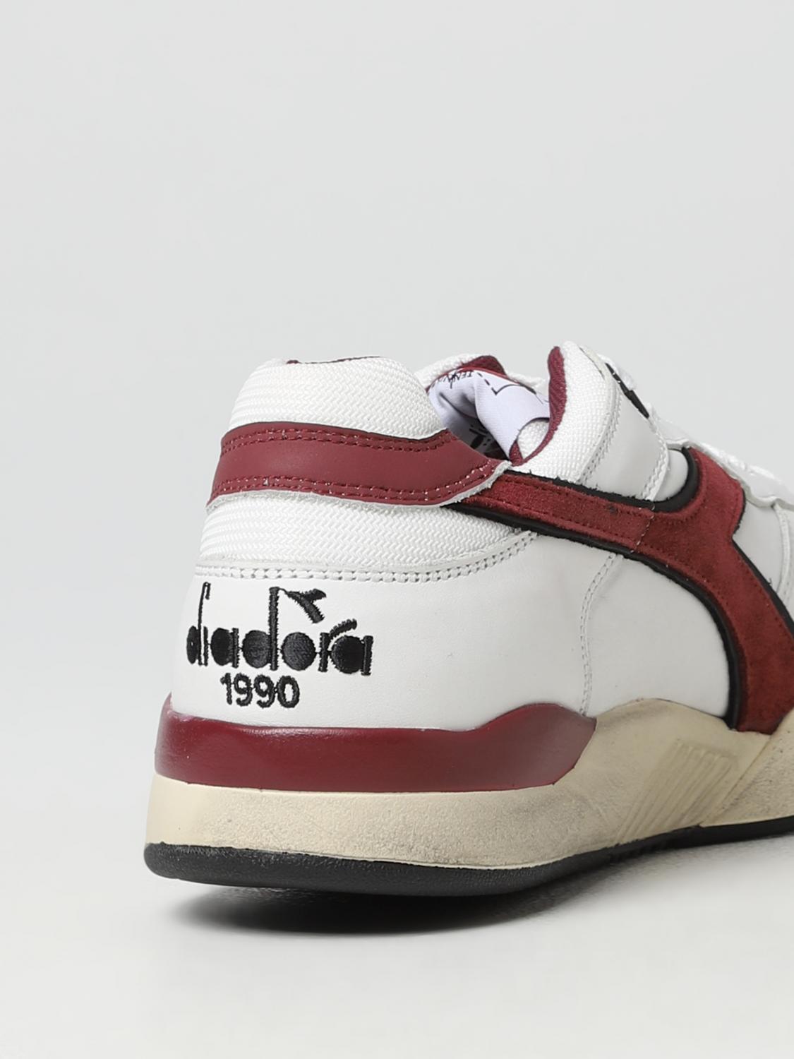 DIADORA HERITAGE SNEAKERS: Sneakers herren Diadora Heritage, Burgunderrot - Img 3