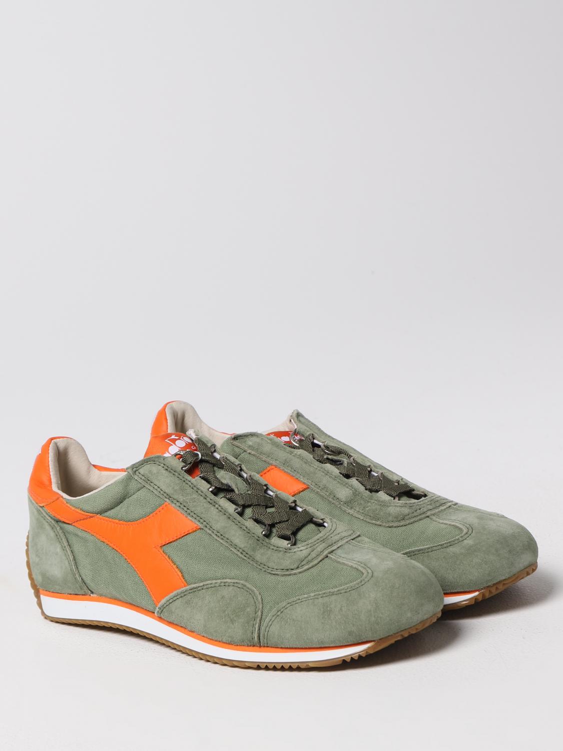 DIADORA HERITAGE SNEAKERS: Sneakers men Diadora Heritage, Green - Img 2