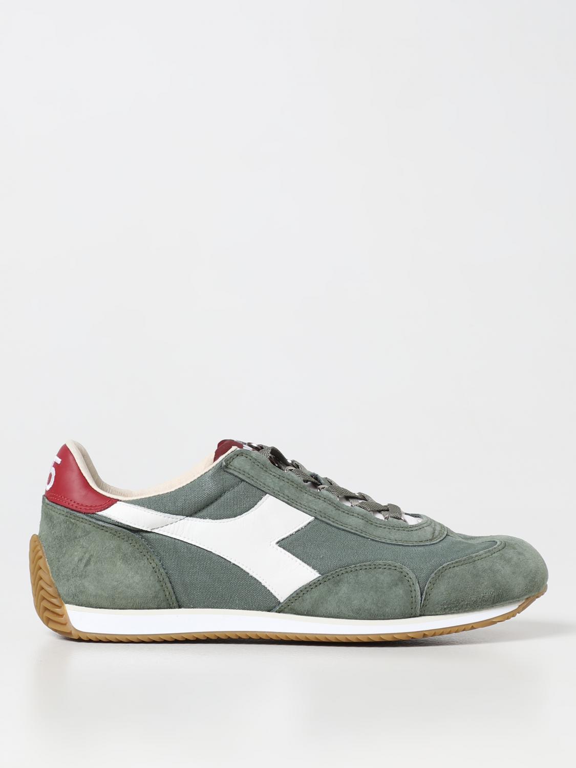 DIADORA HERITAGE BASKETS: Baskets homme Diadora Heritage, Vert Militaire - Img 1