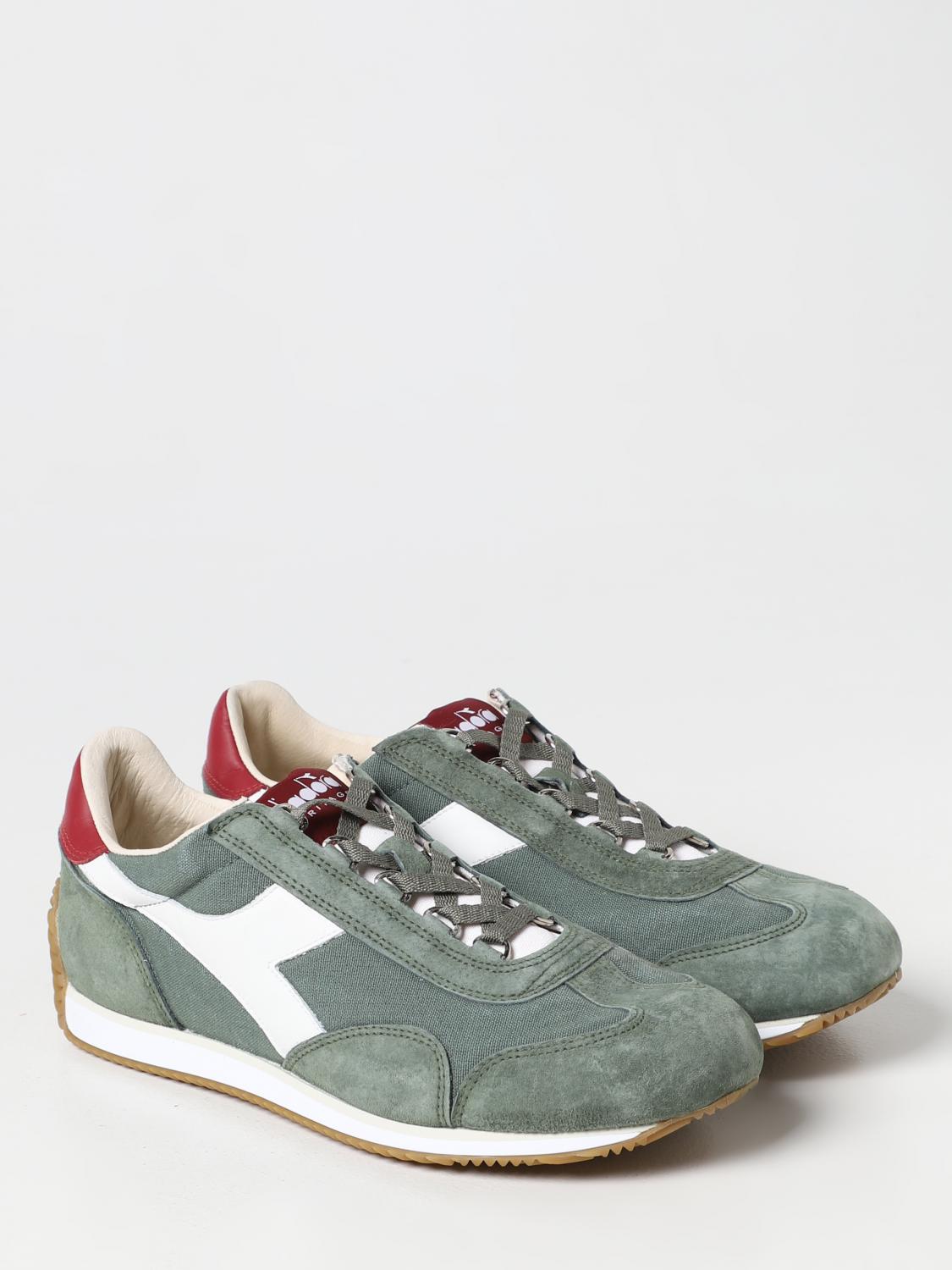 DIADORA HERITAGE BASKETS: Baskets homme Diadora Heritage, Vert Militaire - Img 2