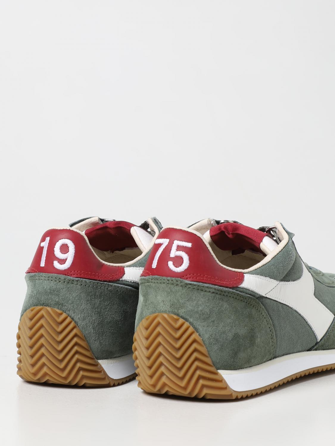 DIADORA HERITAGE BASKETS: Baskets homme Diadora Heritage, Vert Militaire - Img 3
