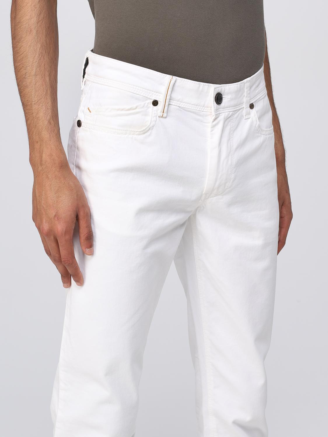 RE-HASH 裤子: 裤子 男士 Re-hash, 白色 - Img 3