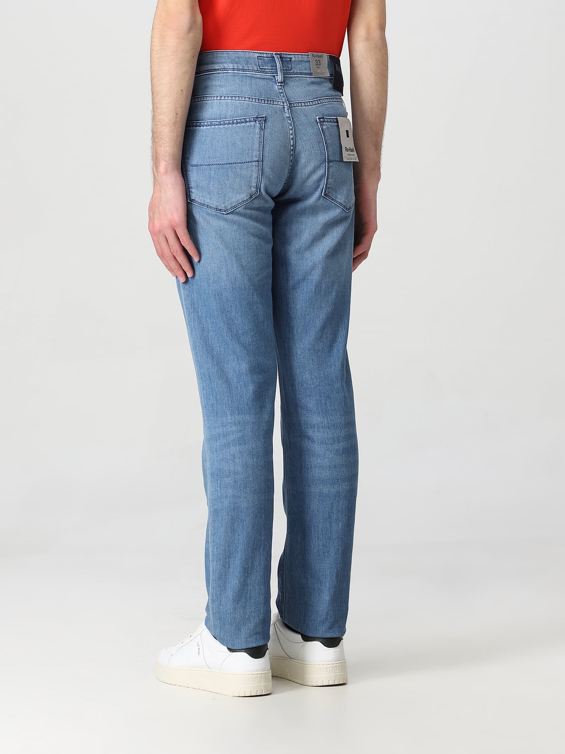 RE-HASH JEANS: Jeans men Re-hash, Blue - Img 2