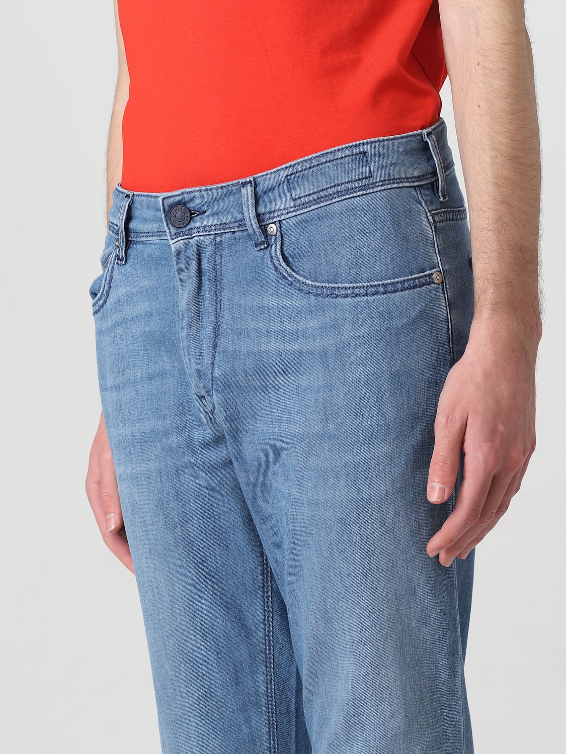 RE-HASH JEANS: Jeans men Re-hash, Blue - Img 3