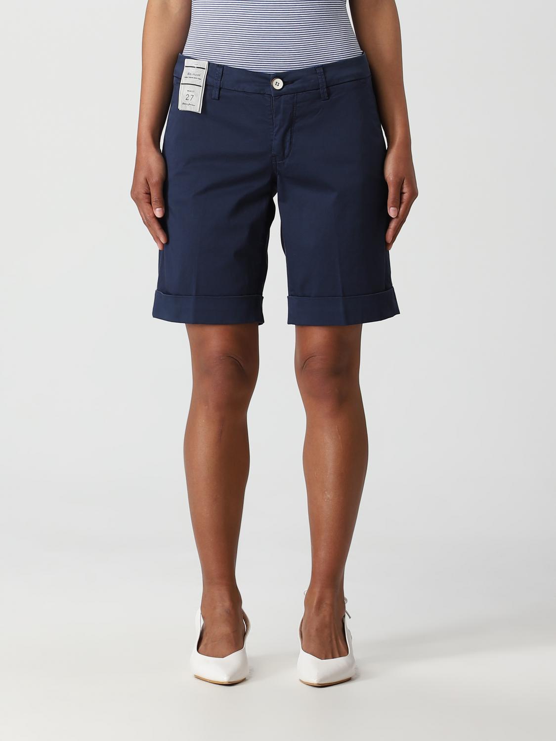 RE-HASH SHORTS: Shorts damen Re-hash, Blau - Img 1