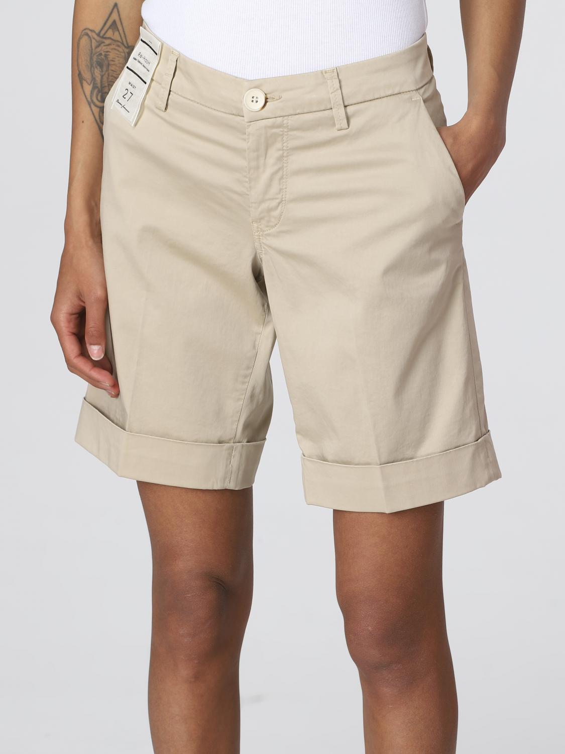 RE-HASH SHORTS: Shorts damen Re-hash, Beige - Img 3