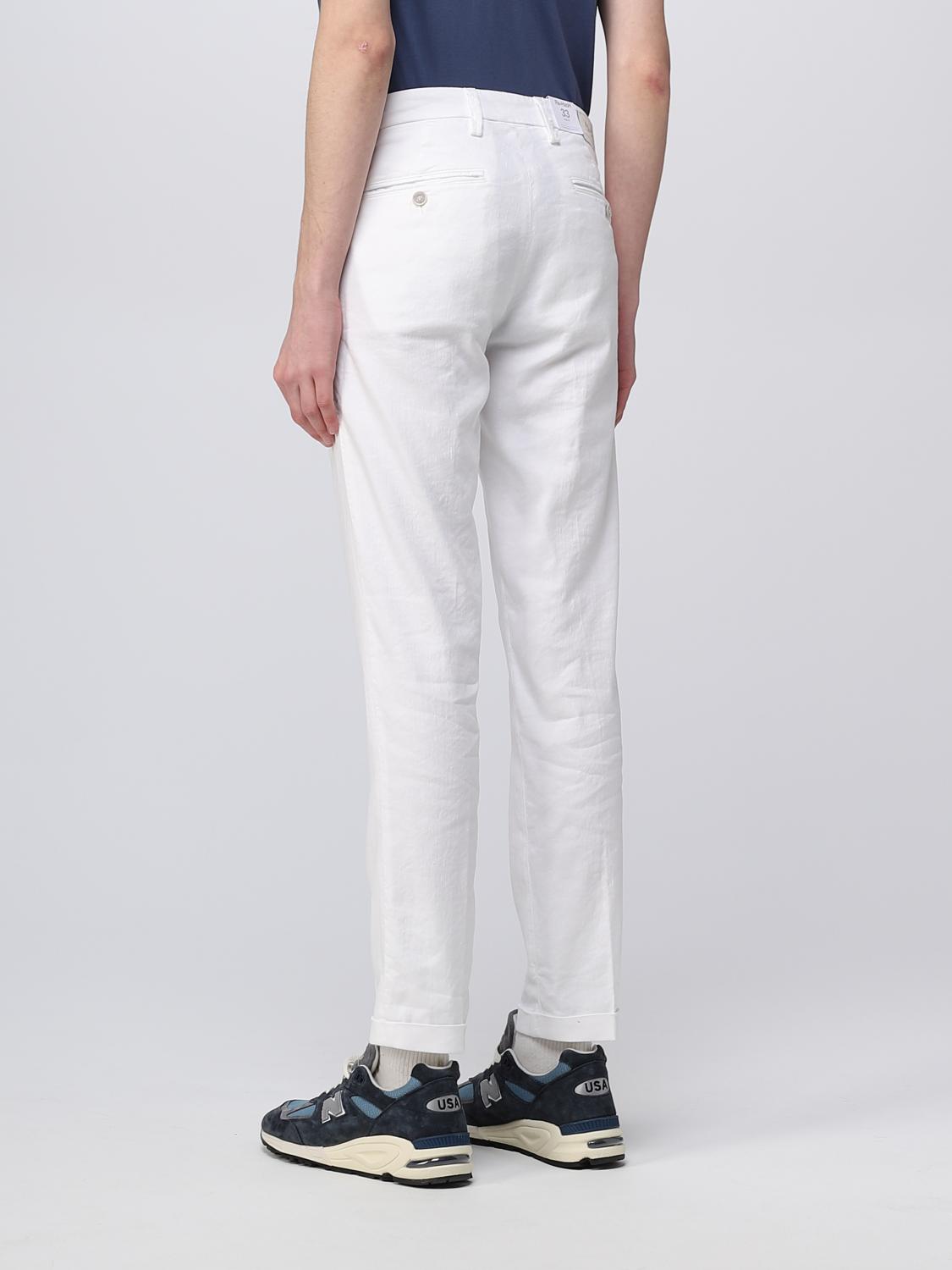 RE-HASH PANTALON: Pantalon homme Re-hash, Blanc - Img 2