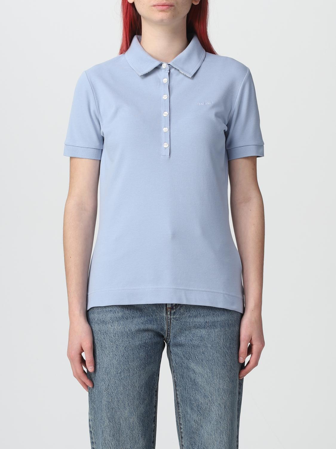 BARBOUR POLO: Polo femme Barbour, Bleu Azur - Img 1