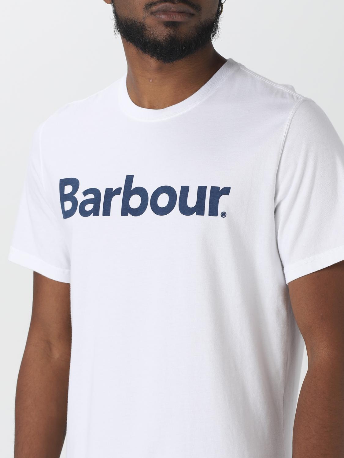 BARBOUR T-SHIRT: T-shirt men Barbour, White - Img 3