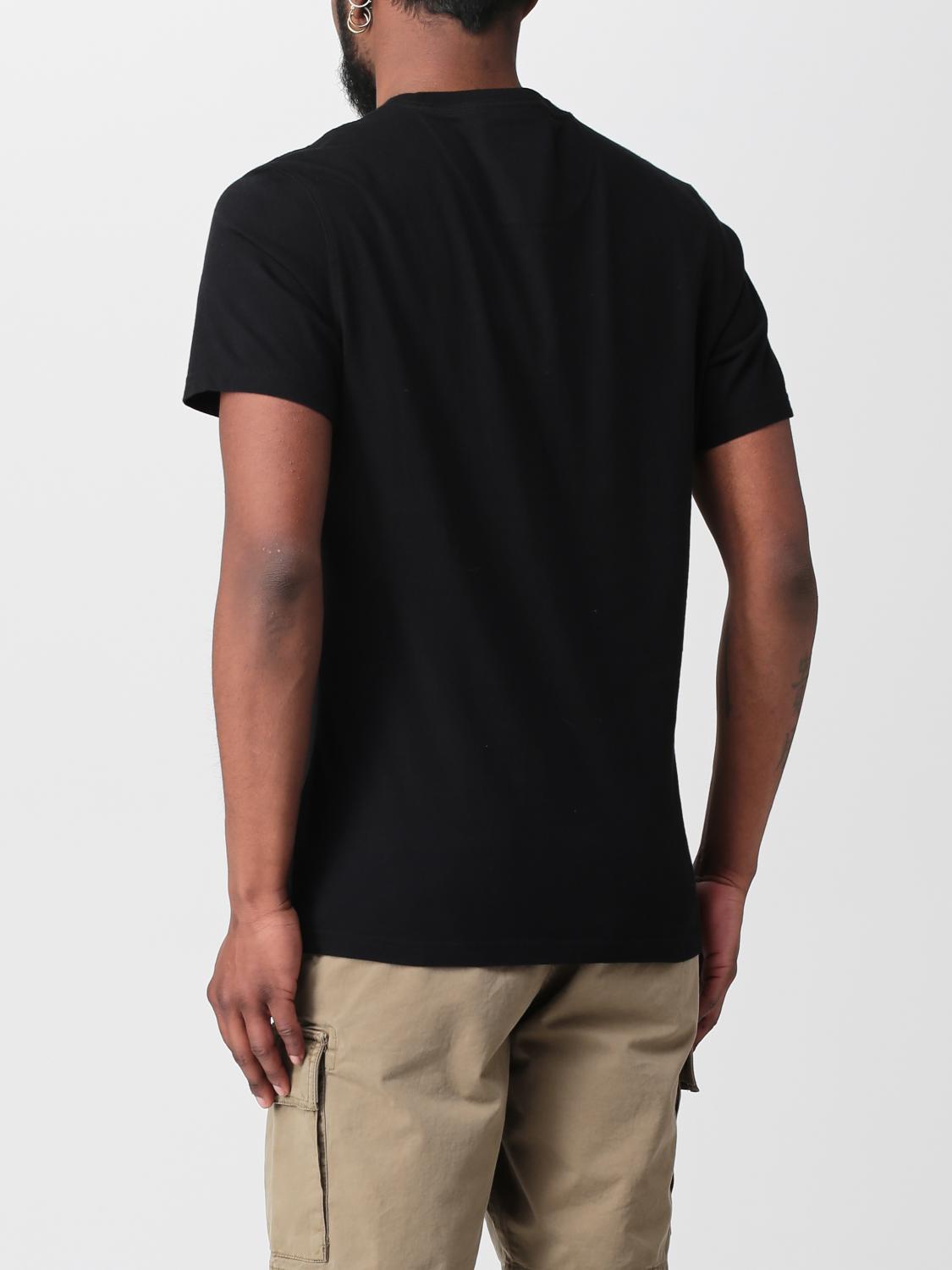 BARBOUR T-SHIRT: T-shirt men Barbour, Black - Img 2