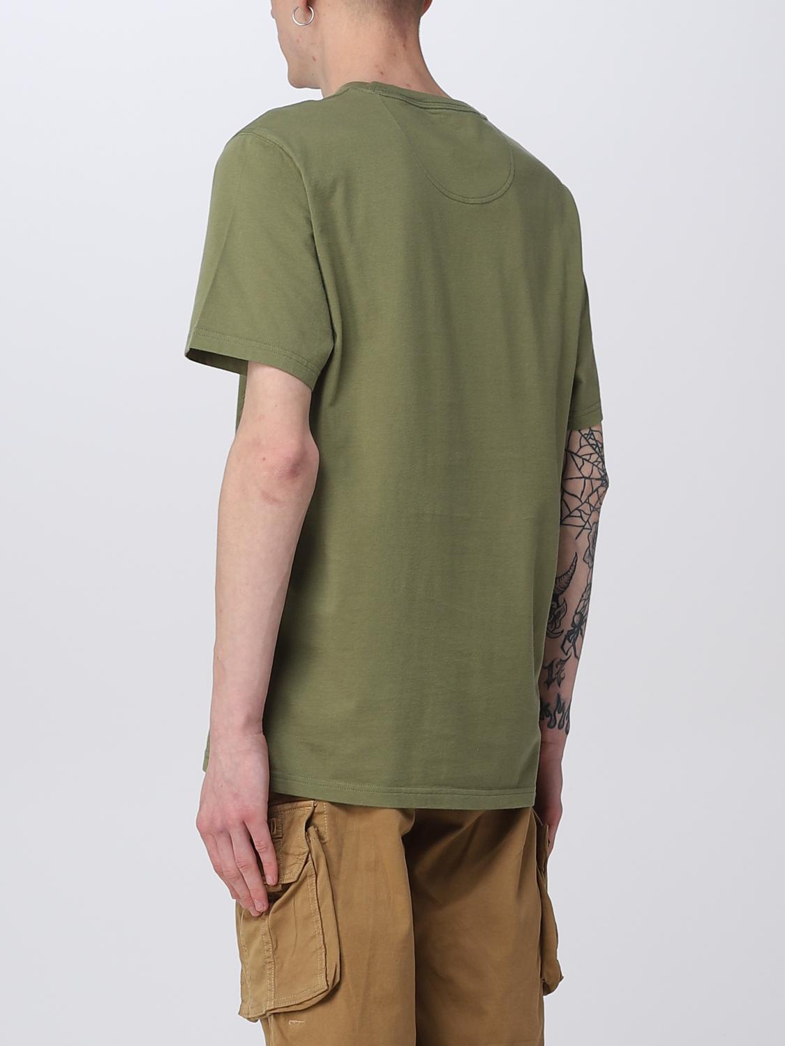 BARBOUR T-SHIRT: T-shirt men Barbour, Olive - Img 2