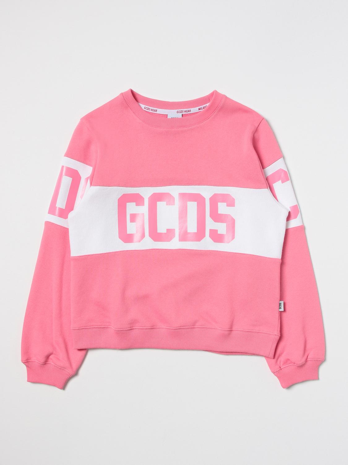 GCDS JUNIOR PULLOVER: Pullover kinder GCDS Kids, Pink - Img 1