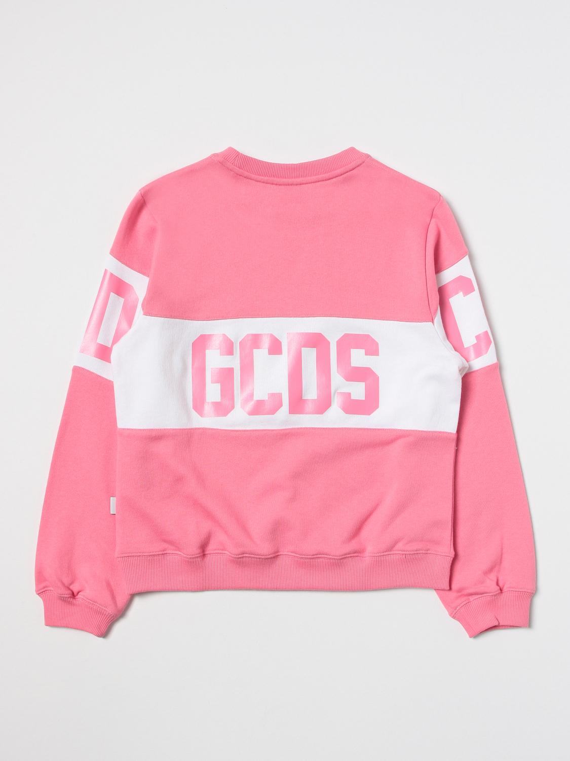 GCDS JUNIOR PULLOVER: Pullover kinder GCDS Kids, Pink - Img 2