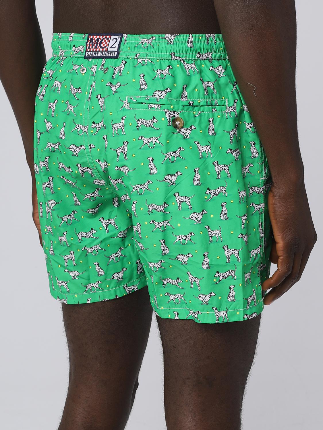 MC2 SAINT BARTH SWIMSUIT: Swimsuit men Mc2 Saint Barth, Green - Img 3