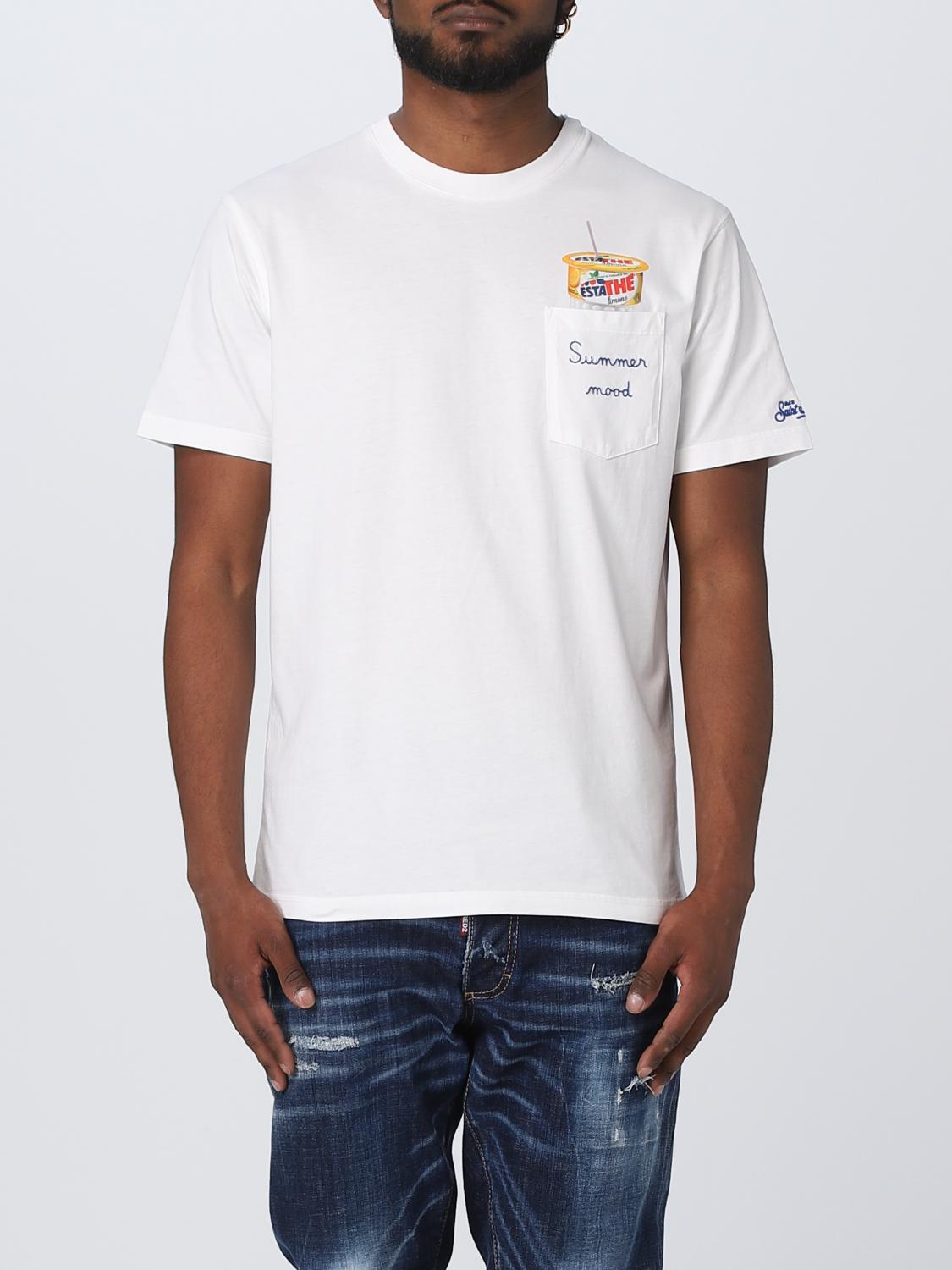 MC2 SAINT BARTH: T-shirt in cotone - Bianco | T-Shirt Mc2