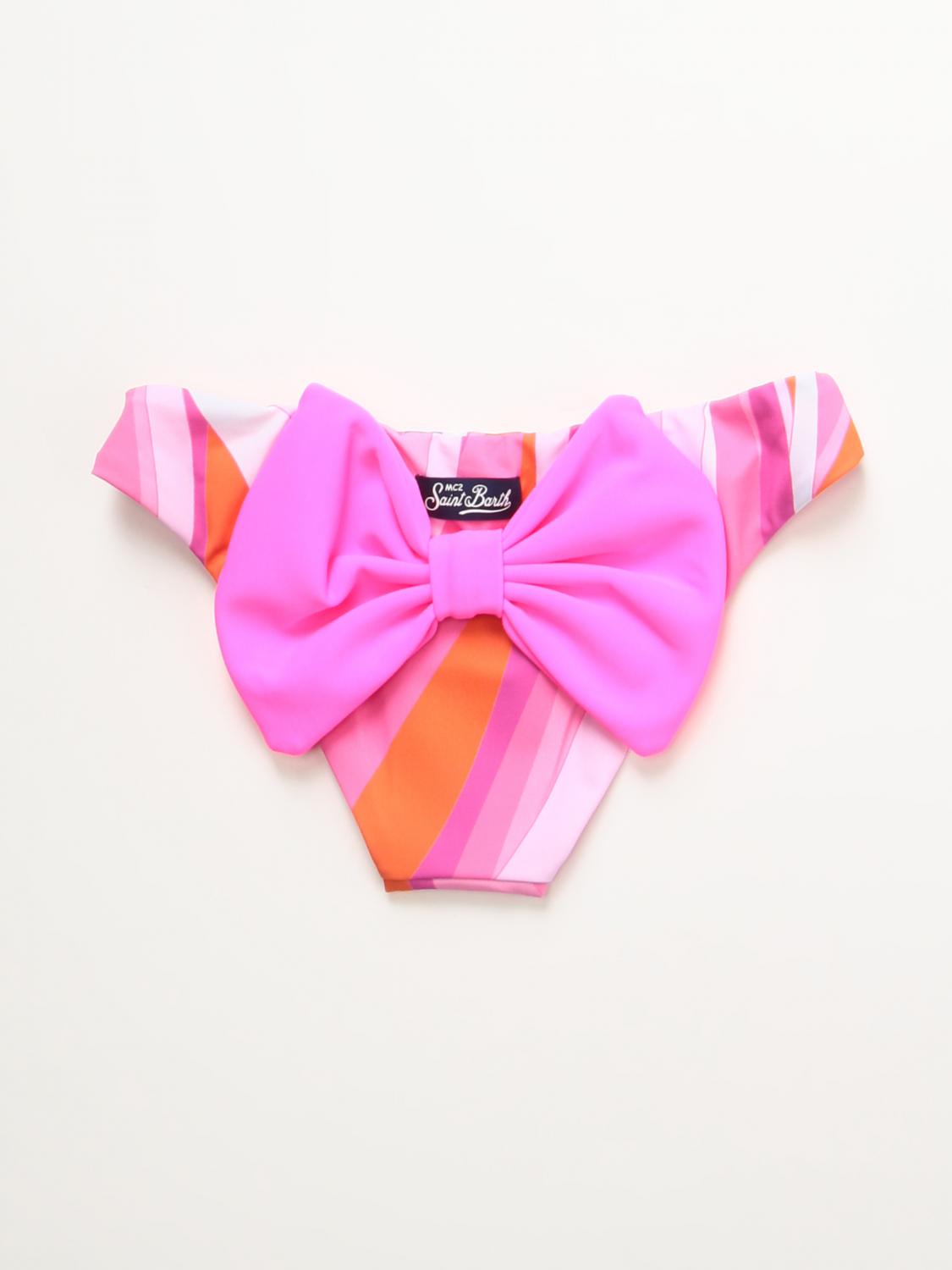 MC2 SAINT BARTH BADEMODE: Bademode kinder Mc2 Saint Barth, Fuchsia - Img 2