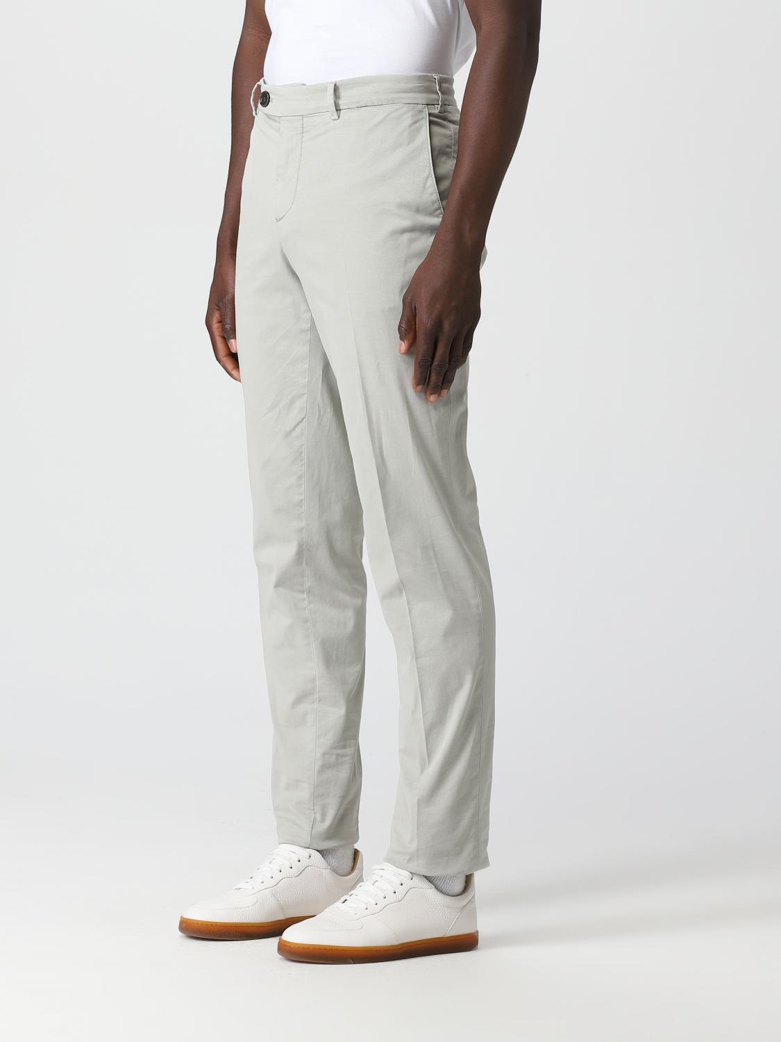 BRUNELLO CUCINELLI 팬츠: 팬츠 남성 Brunello Cucinelli, 그레이 - Img 4