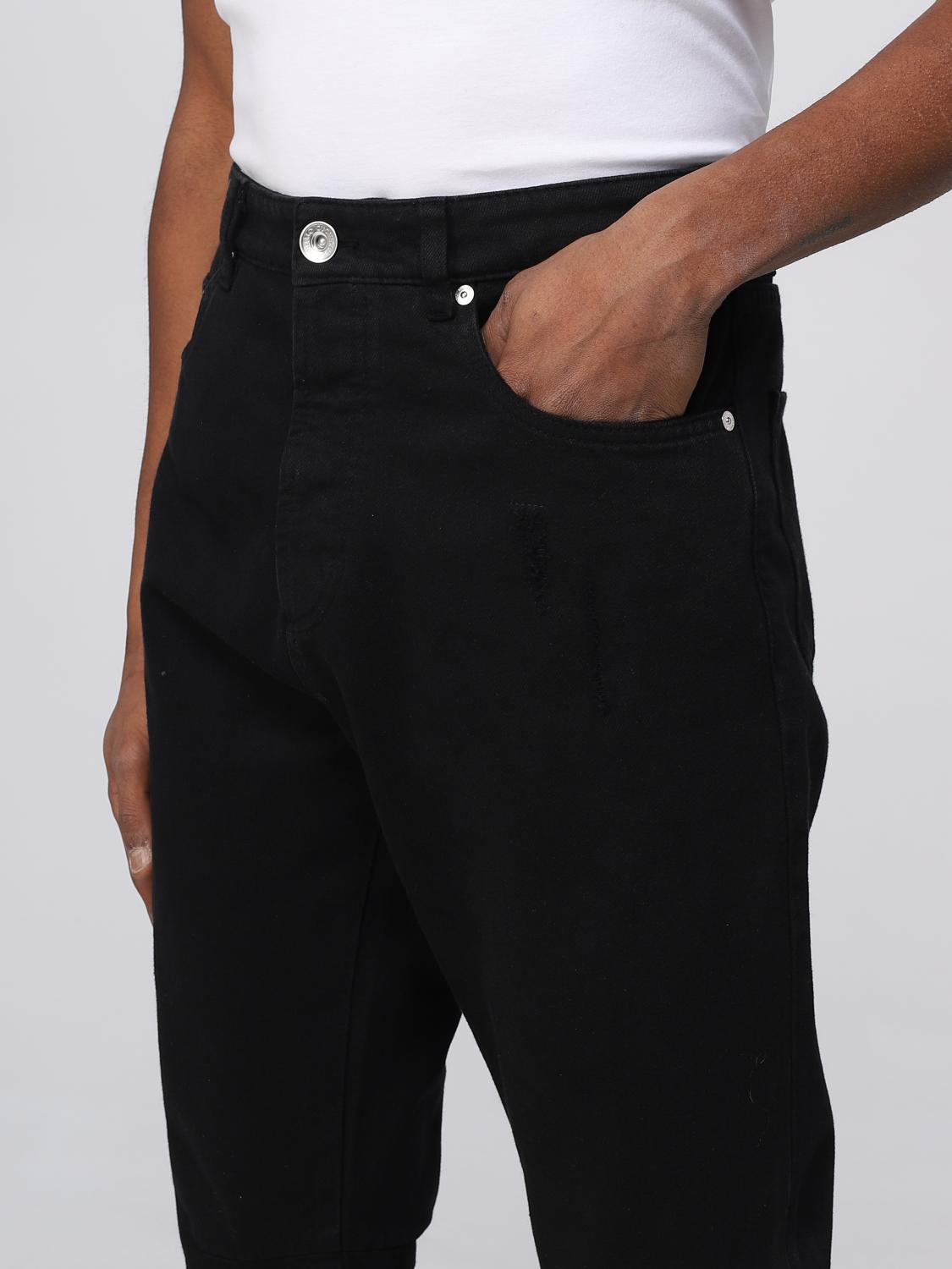 BRUNELLO CUCINELLI PANTALONI: Pantalone Brunello Cucinelli in cotone, Nero - Img 3