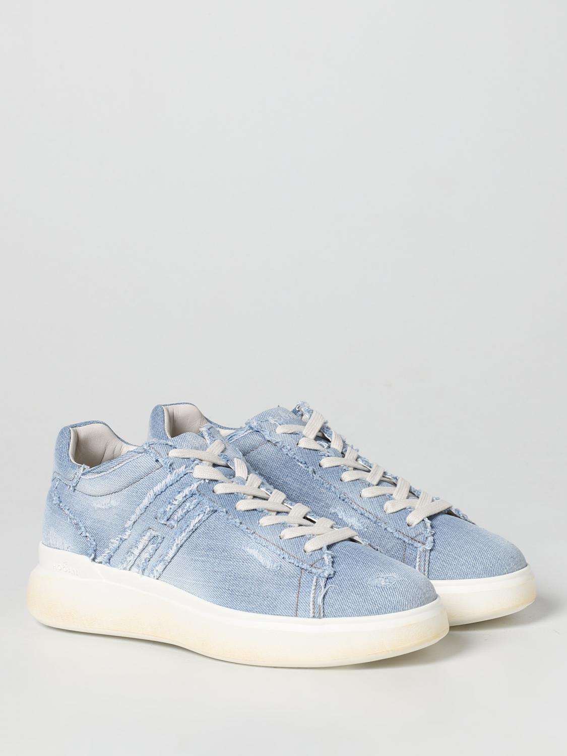 HOGAN SNEAKERS: Sneakers H580 Hogan in denim, Denim - Img 2