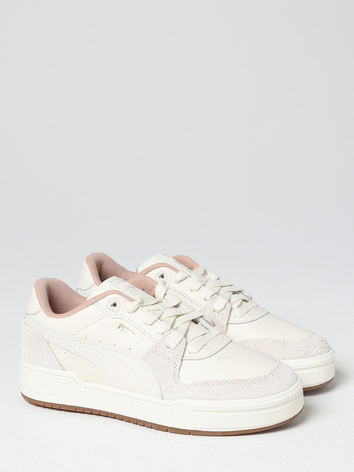 PUMA SNEAKERS: Sneakers CA Pro Lux Puma in pelle, Avorio - Img 2