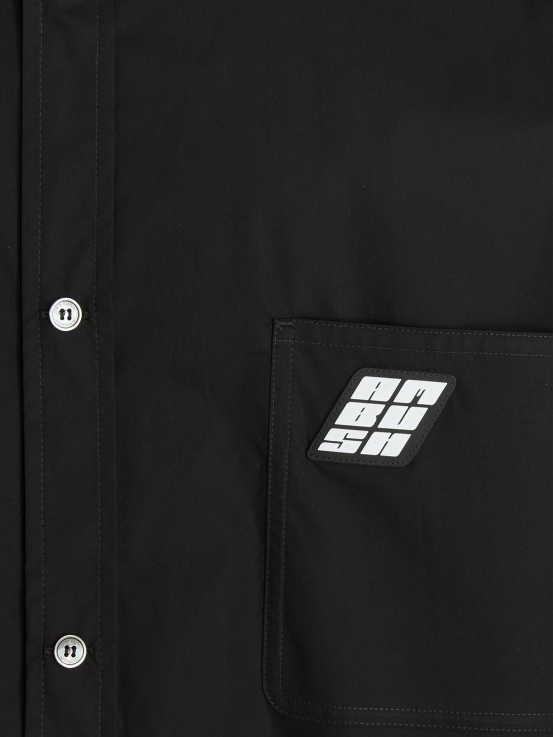 AMBUSH CAMICIA: Camicia Ambush in cotone, Nero - Img 3