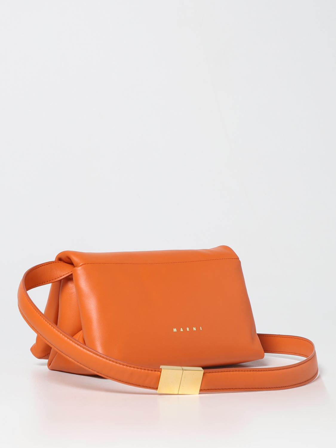 MARNI クロスボディバッグ: ショルダーバッグ レディース Marni, オレンジ - Img 2