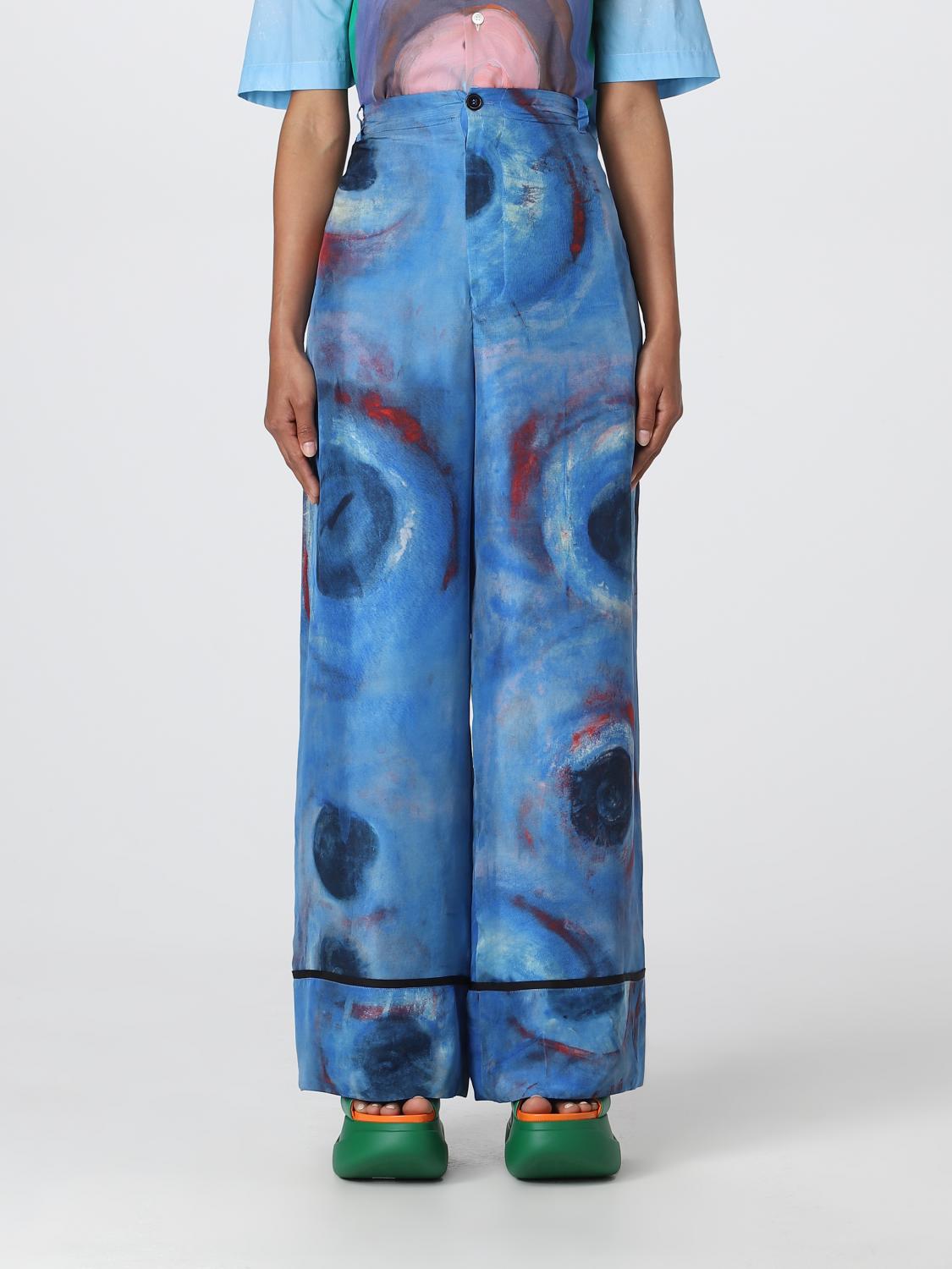 パンツ Marni Pants PAMA0335I0 UTSG31 MARNI-floral-print trousers-PAMA0335I0UTSG30 ORN99 – Dope